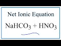 Net Ionic Equations and Concepts
