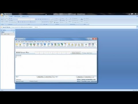 How to Open .Mdb Files : How to Open Various File Types