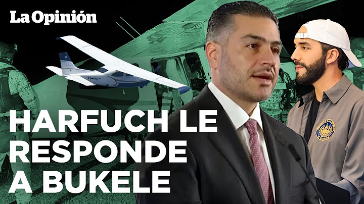 Bukele y Omar García Harfuch intercambian versiones sobre avioneta incautada con droga | La Opinión
