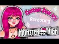 Custom Doll 101: Rerooting Tutorial (G3 Monster High)