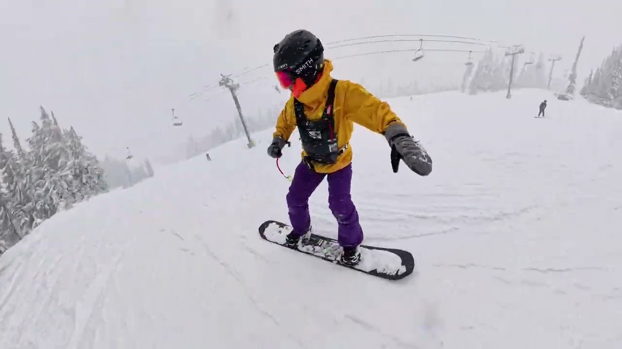 미국 할아버지의 초보 스노보딩 알리널리360 발라당 발라당 유유 ㅋㅋ 2 2026년3월5목요일  (TIMBERLINE OREGON)