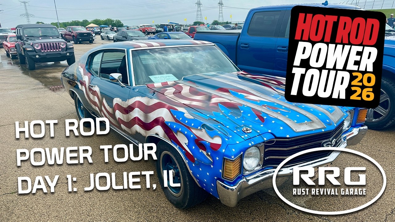 Hot Rod 2026 Hot Rod Power Tour - Day 1, Joliet IL - YouTube