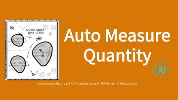 Auto measure the area of PDF drawings using AI | PlanForm Measure tool