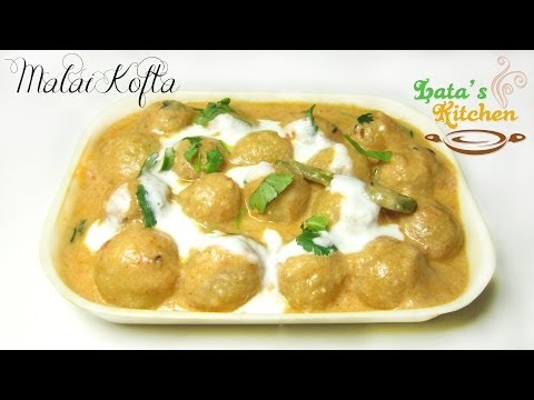 Malai Kofta Recipe Indian Vegetarian Recipe Video In Hindi With Enish Subles By Lata Jain-11-08-2015