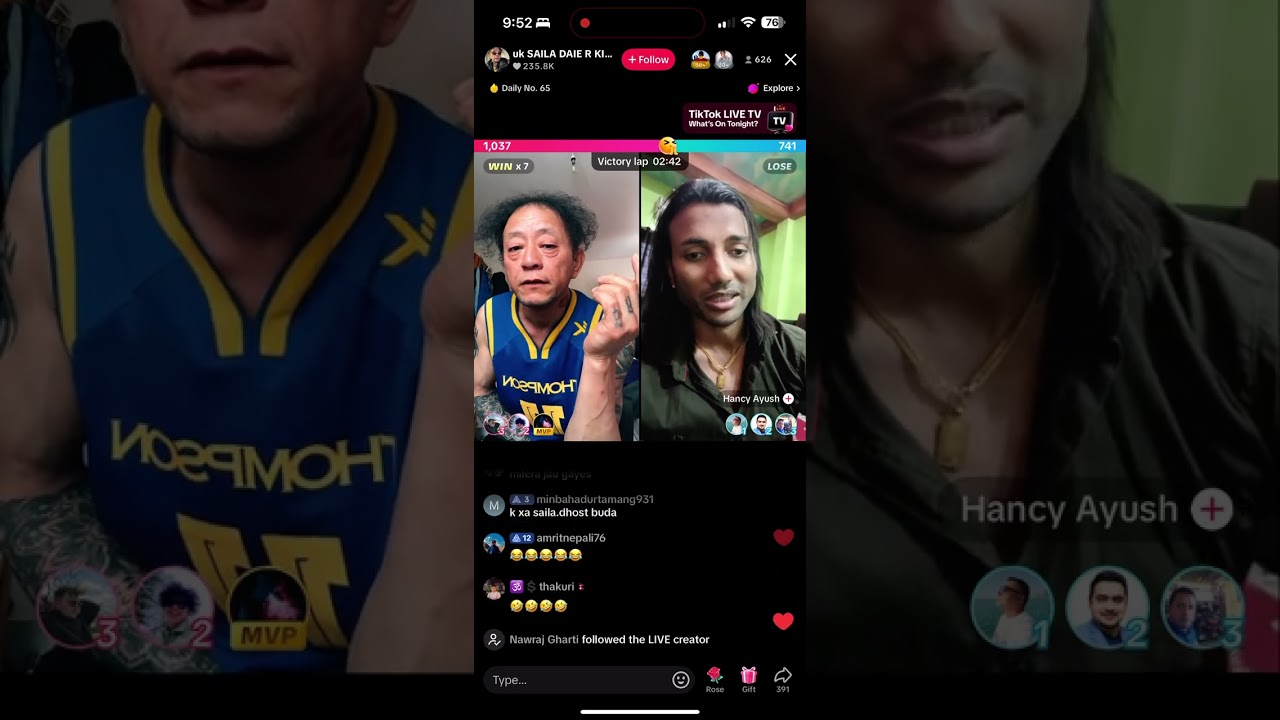 Resami saila uk vs Hency (para) TikTok battle 🤣