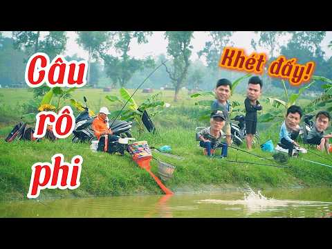 Muốn Câu Cá Rô Phi HỒ Dịch Vụ Hiệu Quả? Xem Video Này Ngay!
