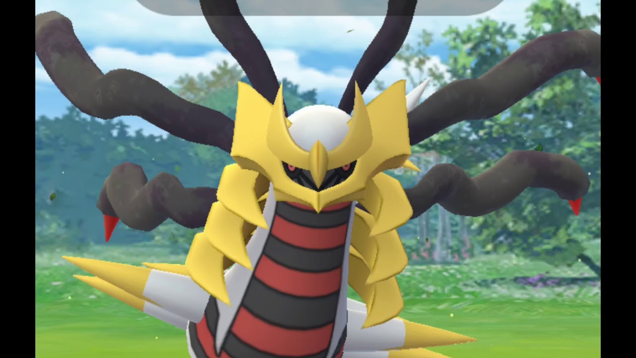 6帳 對戰 & 捕捉 騎拉帝納-起源形態 [Pokemon Go 精靈寶可夢] - YouTube