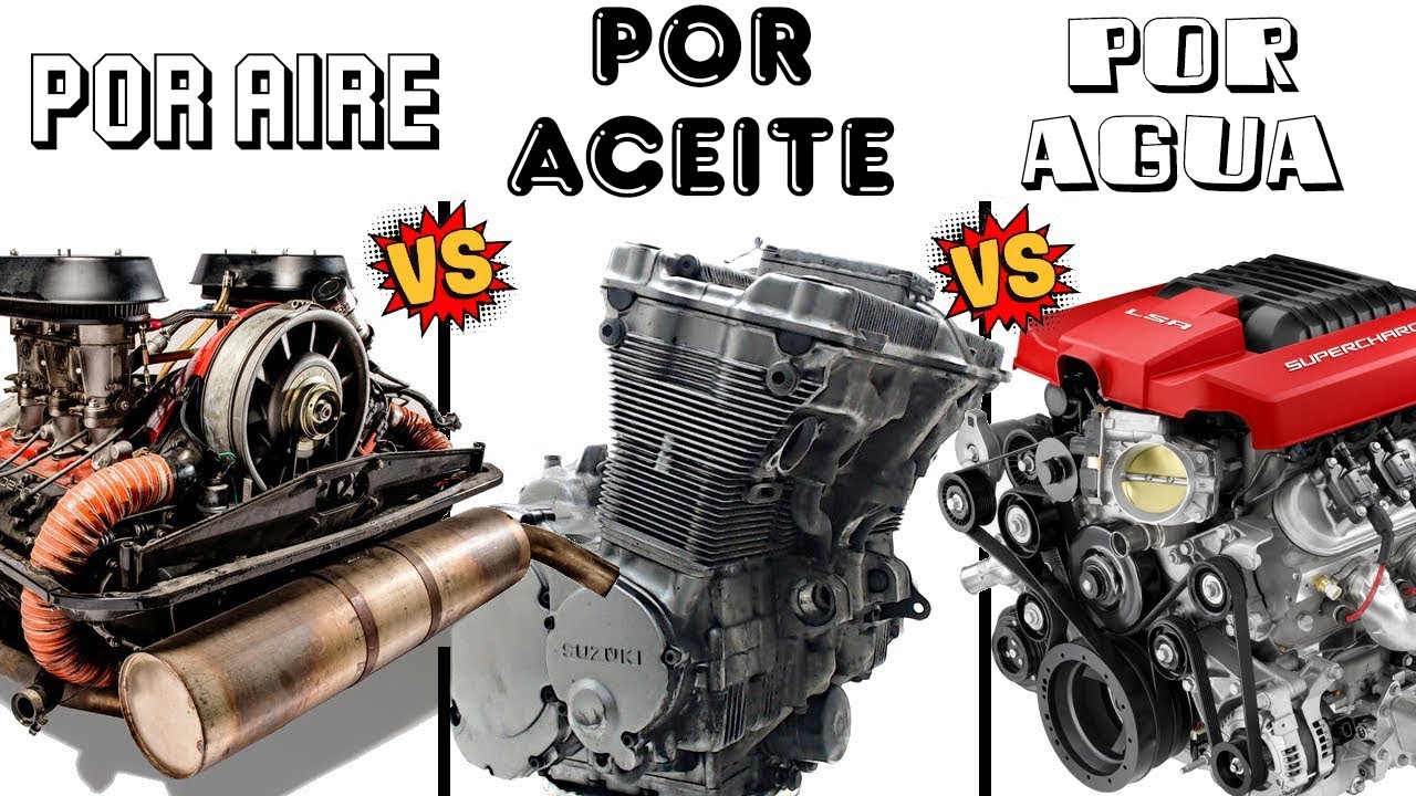 MOTORES Refrigerados por AIRE vs ACEITE vs Enfriados por AGUA