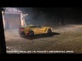 Z06 & Supercharged m3 doing donuts in the backyard driveway, A day in the life of a Street Runner...