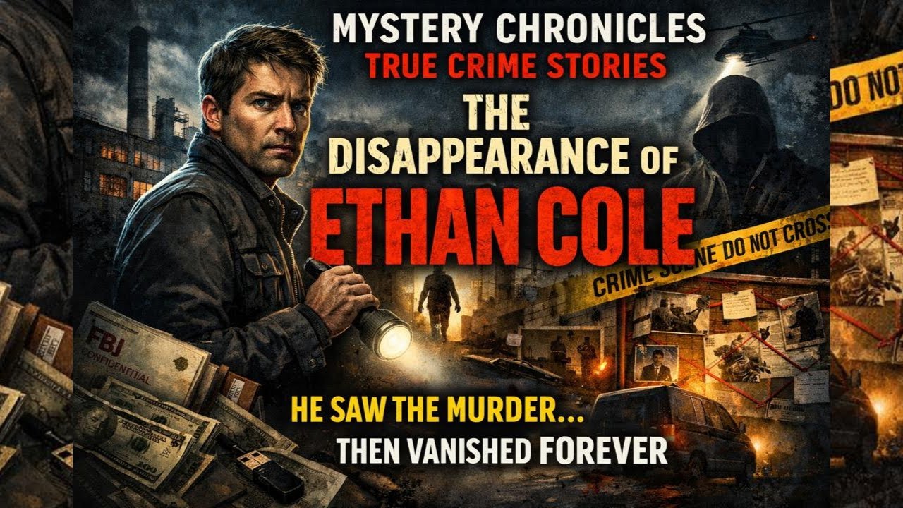 The Journalist Who Saw a Murder and Vanished | Inside the Ethan Cole Disappearance
