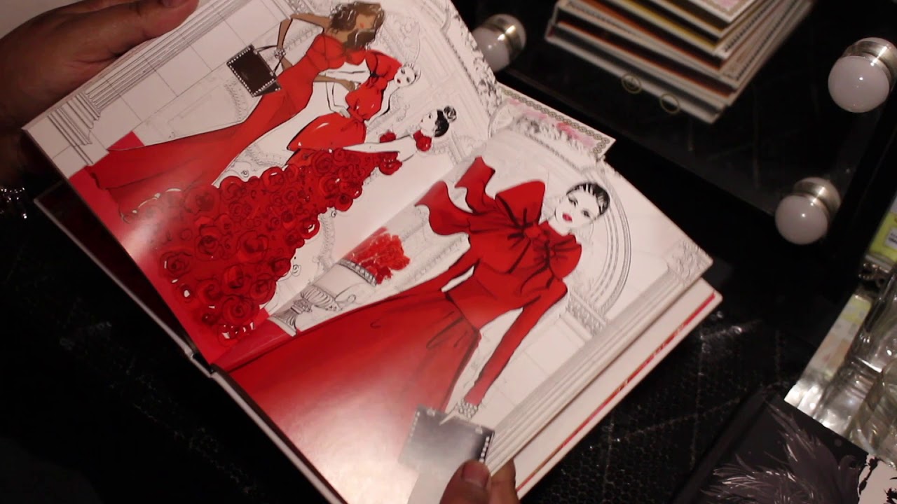 The Illustrated World Of Couture by Megan Hess Flip-Thru - YouTube