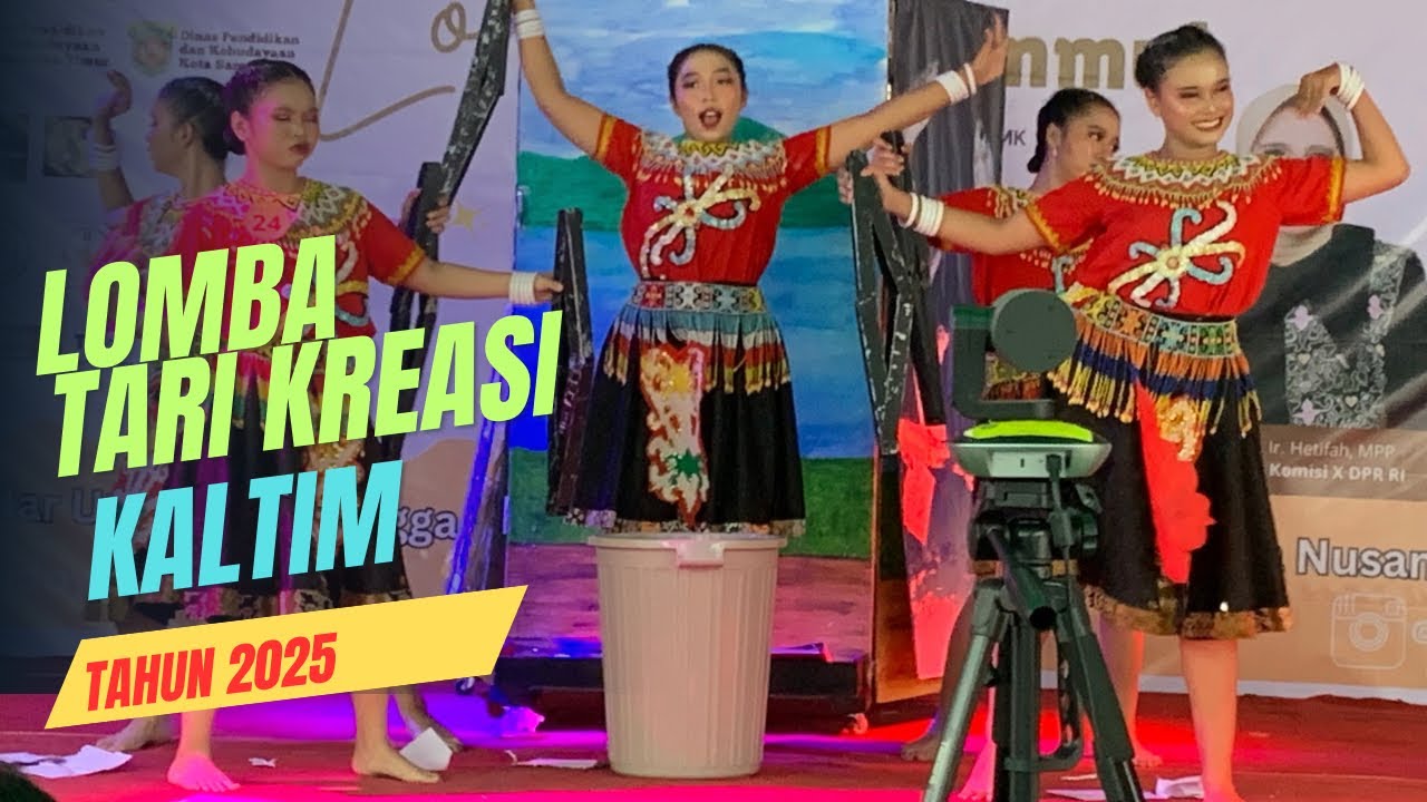 Lomba tari kreasi daerah Tatra Smansa SMAN 1 Samarinda #tarikreasi @anthonyrakhman1247