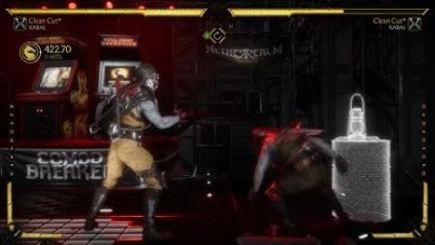 MK11 Kabal meterless db4 KB corner combo 42%