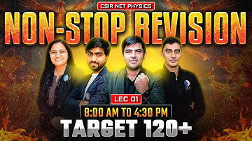 𝐍𝐎𝐍-𝐒𝐓𝐎𝐏 𝐑𝐄𝐕𝐈𝐒𝐈𝐎𝐍 | 𝐋𝐄𝐂 𝟎𝟏 | 𝐂𝐒𝐈𝐑 𝐍𝐄𝐓 𝐏𝐇𝐘𝐒𝐈𝐂𝐒 𝟐𝟎𝟐𝟓