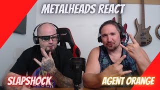 SLAPSHOCK - AGENT ORANGE (MYX Live!) | Metalheads REACT #slapshock #agentorange