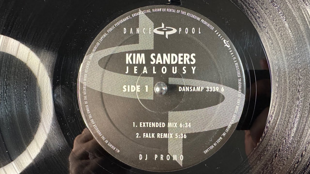 Kim Sanders – Jealousy (Extended Mix) - Dance Pool – DANSAMP 3339 6 (1996)