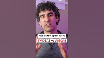 TMDSAS vs AMCAS