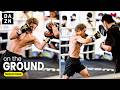 Naoya Inoue SHOWS OFF CRAZY SPEED at open workout ahead of Nakatani Superfight!