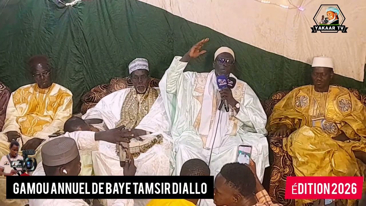 Gamou annuel de baye tamsir Diallo édition 2026
