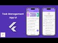 Task Management App UI in Flutter | GoTask