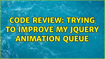 Code Review: Trying to improve my jQuery animation queue