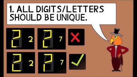 Criteria for an Effective Segmented Display Design