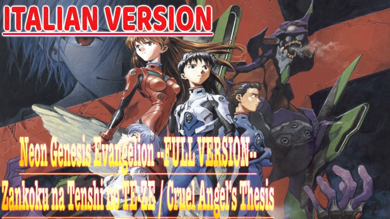 Neon Genesis Evangelion Opening Full