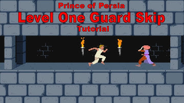 Prince of Persia Level one Guard Skip Tutorial