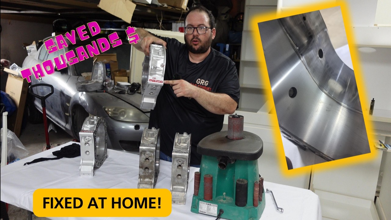 Я ПОЧИНИЛ корпусы двигателей от своего RX8 дома! Будут ли они работать? Вы такого ещё не видели!