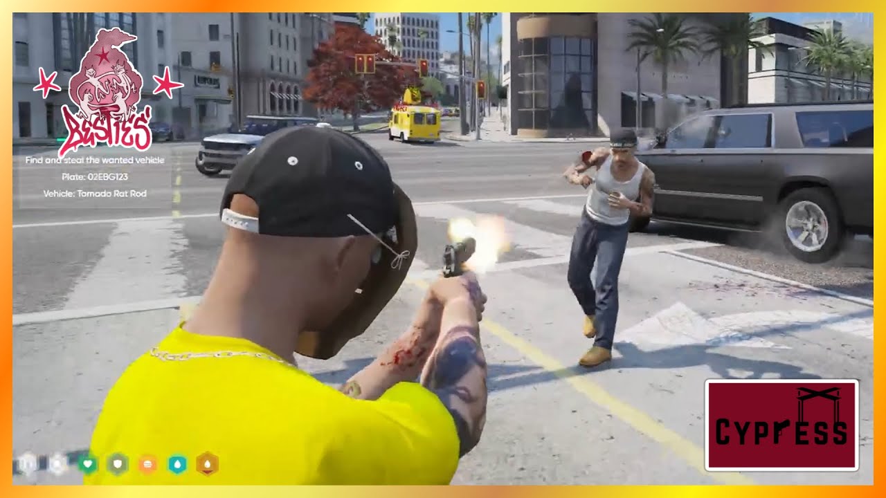 Besties vs Cypress At Jewerly Store | NoPixel 4.0 GTA RP