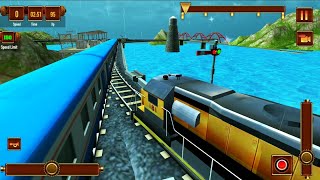 Royal Scotsman Luxury Cars Transport - Careful Train Drive Simulator Game - Android Gameplay #3 screenshot 4