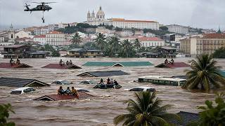 Download Lagu Tragedy in Portugal ❗ Record FLOODS Collapse Highways — Cities Under Water! MP3
