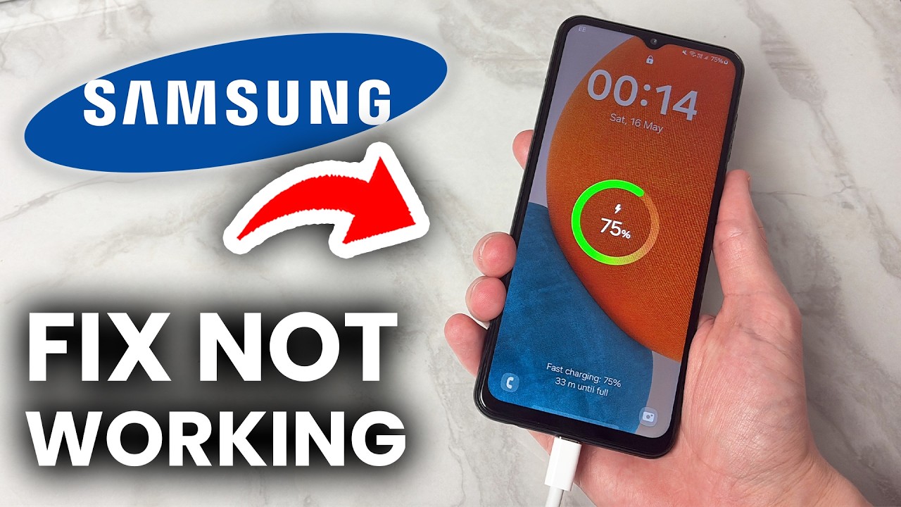 Fast Charging Not Working On Samsung Phone - Fixed - YouTube