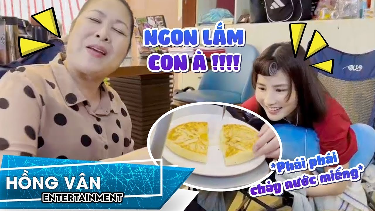 Hậu Trường Phim Giấc Mơ Của Mẹ | Hồng Vân nướng bánh khoai tây phô mai thơm phức cho Trà My