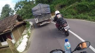 Touring Scorpio Geopark Ciletuh yamaha Scorpio Club Bekasi