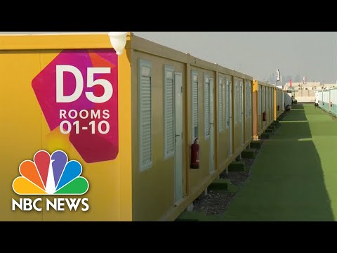 World Cup Soccer Fans Offered Shipping Container Accommodation