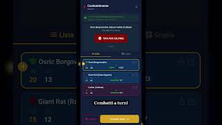 DUNGEON MASTER CERCASI! 🐉🎲 ChatGDR, il gioco di ruolo in chat #shorts