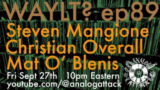 What Are You Listening To? Episode 89
#analogrecords #vinylcommunity #punkrock #punkmetal #vinylcollection #vinyl
Special guests on WAYLT this week are:
Steven Mangione (Nightfall, Interloper)
Christian Overall (Decade, EqualizingXdistort)
Mat O Blenis (Rotting Head Records, Warsick)
Streaming live on the Analog Attack YouTube Channel on Friday September 27th at 10pm Eastern/9pm Central/8pm Mountain/7pm Pacific/
See you in the chat!
Mikes picks:
Rotary Beginners - アドルフのバラ LP (Juke Boxxx Record, 2001)
1984 - Why Not? LP (Outlaw Rec, 1987/ Pasażer, 2011)
Maniacs - Dust Of A Decade 2xLP (Angry Voice, 2012)
V/A - Tension: Spanish Experimental Underground 2xLP (Munster, 2012)
Iron Maiden - Somewhere In Time LP (EMI, 1986) + Senjutsu 3xLP (Parlophone, 2021)
Stevens picks:
Siege Column - Darkside Legions LP (NWN, 2020)
Swordwielder - Wielding Metal Massacre LP (Profane Existence, 2024)
After the Bombs - Relentless Onslaught LP (The Total End / Vex, 2007)
Spectres - Nostalgia LP (Artoffact, 2020)
Nouveaux - S/T LP (SABOTAGE / Castra, 2022)
Mats picks:
Warkrusher - Armistice LP (desolate/agipunk)
Schedule 1 - Crucible Lp (council/menduku diskak)
Pogues - Red Roses For Me LP (stiff)
Zombi - Cosmos Lp (relapse)
Skinhead - Skinhead LP (closed casket activities)
Christians picks:
LAUTSTÜRMER - Förruttnelsen LP (Phobia, De Nihil, Not Enough)
SUBDUED - Abattoir LP (LVEUM)
INDUSTRY - A Self Portrait At The Stage of Totalitarian Domination of All Aspects of Life LP (Static Age Musik)
ΚΕΦΑΛΟΚΛΕΙΔΩΜΑ - Βαλκανικό Μαυσωλείο LP (Extreme Earslaughter)
STINGRAY - Fortress Britain LP (LVEUM) What Are You Listening To? Episode 89