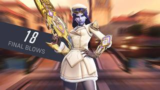 New Winter Chic Widowmaker Skin - Overwatch 2 Widowmaker Gameplay