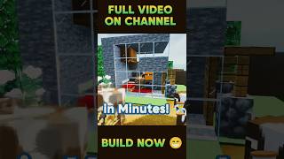 “Small Minecraft House, BIG Aesthetic! 🏡✨”@INDvexonix @CineBlockYT