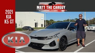 Is the 2021 Kia K5 GT the best non luxury sporty sedan? | Matt the car guy