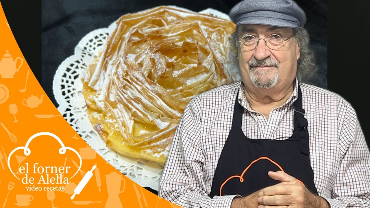 Tarta Flor con pasta filo