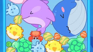MELON FISH | CUTE MERGE GAME iOS gameplay and android. screenshot 4