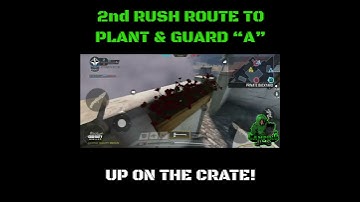 Easy Rush Route: Standoff - Best Map Control Spots Part 3 COD Mobile Search & Destroy #shorts