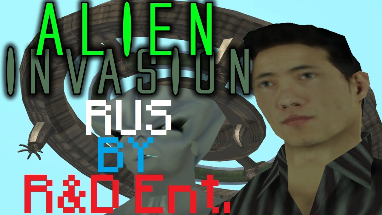 GTA SA Movie - Alien Invasion / Инопланетное вторжение (2012)