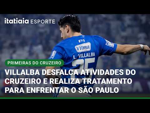 WITH MUSCLE DISCOMFORT, VILLALBA UNDERGOES TREATMENT TO PLAY IN THE CLASH AGAINST SÃO PAULO