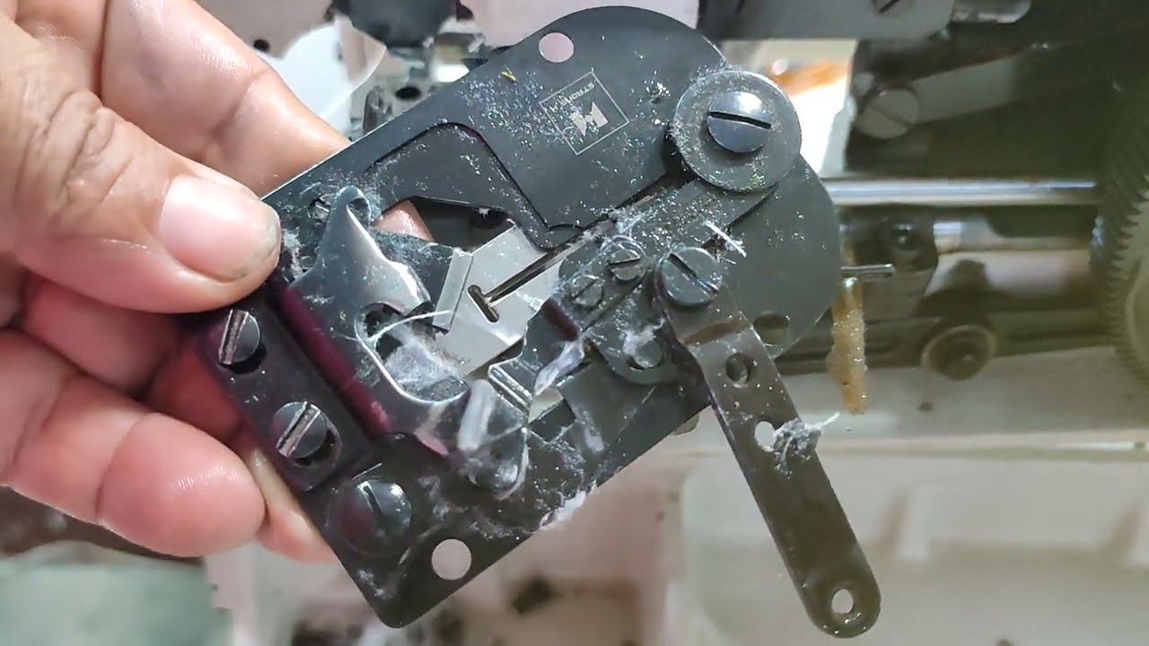 porque tu máquina ojaladora mecanica siruba arranca y no hace el ojal ? y rompe el hilo