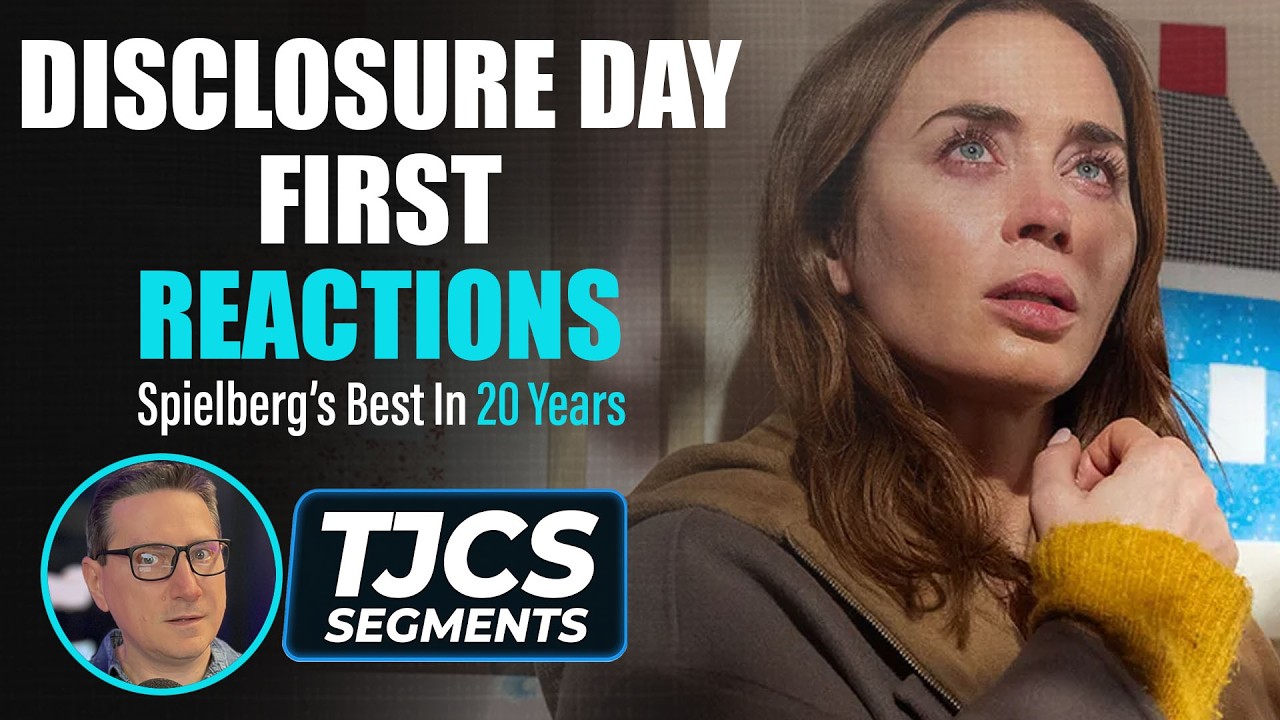 Disclosure Day First Reactions Call It Spielberg's Best In 20 Years, Blunt's "All-Time" Performance