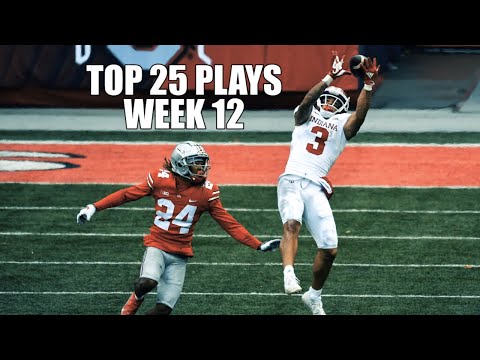 Top 25 Plays From Week 12 Of The 2020 College Football Season