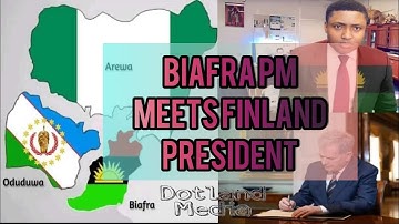 DETAILS OF SIMON EKPA’S VISIT TO THE FINLAND PRESIDENT